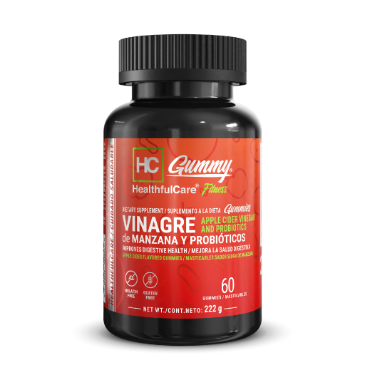 VINAGRE DE MANZANA Y PROBIOTICOS 60 MASTICABLES HC
